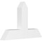 Ekena Millwork Portland Architectural Grade PVC Gable Bracket, 36"W x 24"H x 4"D x 6"F, 16/12 Pitch GBP036X24X0406POR00 - alternate 1